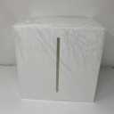 White Acrylic Card Box w/Slot, Thick DIY Wedding Box Blank No Print, Large 10x10x7 in, for Reception Decoration Fundraiser Money Box Election Ballot Graduation Keepsake Party Favor