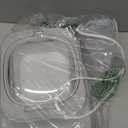 Rice Storage Container, Collapsible Airtight Food Storage Containers 6-20 Lbs, Rice Dispenser with Measuring Cup and Small Bin for Flour Cereal Pasta Grain, Cat Pet Dog Bird Food Container (Gray)