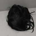 N NAYASA Long Black Wigs with Bangs Layered Wigs for Women Synthetic Heat Resistant Wig Natural Looking Realistic Wigs for Daily Party Use (24 inch)