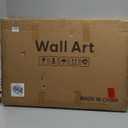 Large Framed Neutral Abstract Wall Art for Living Room, 3 Piece Modern Canvas Prints Paintings Artwork for Walls, Oversized Beige Gold Pictures for Hallway Dining Bedroom Office Wall Decor 24x36 In