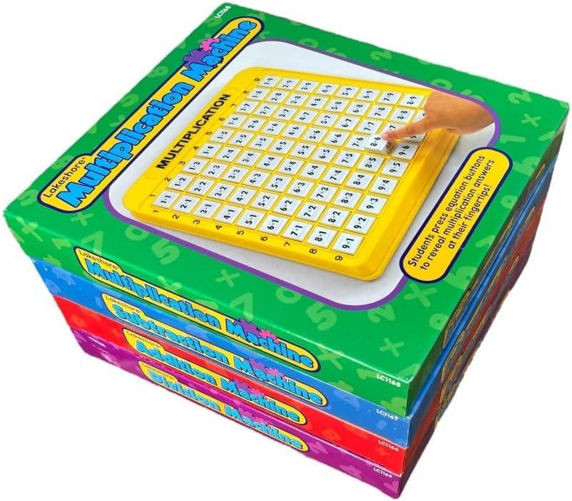 Lakeshore SelfTeaching Math Machines  Set of 4