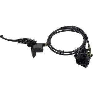 GOOFIT Rear Disc Brake Master Cylinder Hydraulic Caliper Assembly for Chinese 50cc 70cc 90cc 110cc 125cc 200cc 250cc ATV Quad