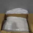 10-Pack 6ft White Spandex Table Covers for Rectangle Standard Folding Tables - Wrinkle Resistant Stretch Tablecloths - Ultimate Fitted Table Protector for Parties, Banquet, Wedding