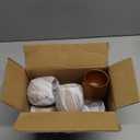 Hiceeden 6 Pack Wooden Tea Cups, 5 Oz Japanese Tea Cups Handmade Natural Wood Water Cup for Drinking, Milk, Coffee, 150ML