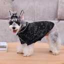 CuteBone Two-Leg Velvet Pet Pajamas Girl Dog Clothes - Soft, Cozy, and Stretchy Boy Pjs for Small, Medium Dogs and Cats Winter Sleepwear Apparel, Dinos (Medium)