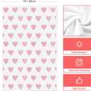 Artoid Mode Pink Heart Love Home Sweet Home Mother's Day Kitchen Towels Dish Towels, 18x26 Inch Anniversary Wedding Decoration Hand Towels Set of 2