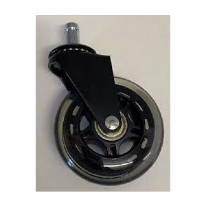 Rollerblade Style Wheels | Office Chair Soft Casters | Hard Floors |