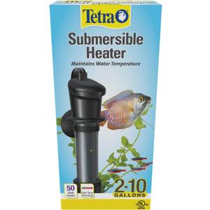 Tetra HT Submersible Aquarium Heater With Electronic Thermostat, 50-Watt, 2-10 Gallon