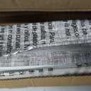 UNISHADES no Drill Cordless Roman Shades for Windows, 44" W 64" H - 100% Blackout - Linen - Grey