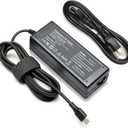 45W USB C Laptop Charger Compatible with HP Chromebook X360 14-ca051wm 14-ca052wm 14-ca091wm 14-ca061dx 14-ca060nr 14-ca043cl 14-ca020nr Replacement for 45W Chromebook Charger