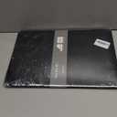 KEROM Compatible with Crocodile MacBook Pro 16 inch Case 2020 2019 A2141 with Touch Bar, Crocodile Skin Alligator Skin PU Leather Hard Shell & Keyboard Cover for Mac Pro 16 (Older Version), Black