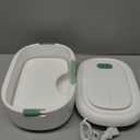 Momcozy Baby Wipe Warmer, Innovative Spring Design, Large Capacity Wipes Dispenser, Fast and Even Heating, 4 Modes of Temperature Heating Control, Diaper Wipe Warmer with Night Light (Classic WW01 60-80pcs, Green)