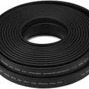 Monoprice 104164 Commercial Series Flat Standard HDMI Cable, 1080i @ 60Hz, 4.95Gbps, 24AWG, CL2, 35ft, Black