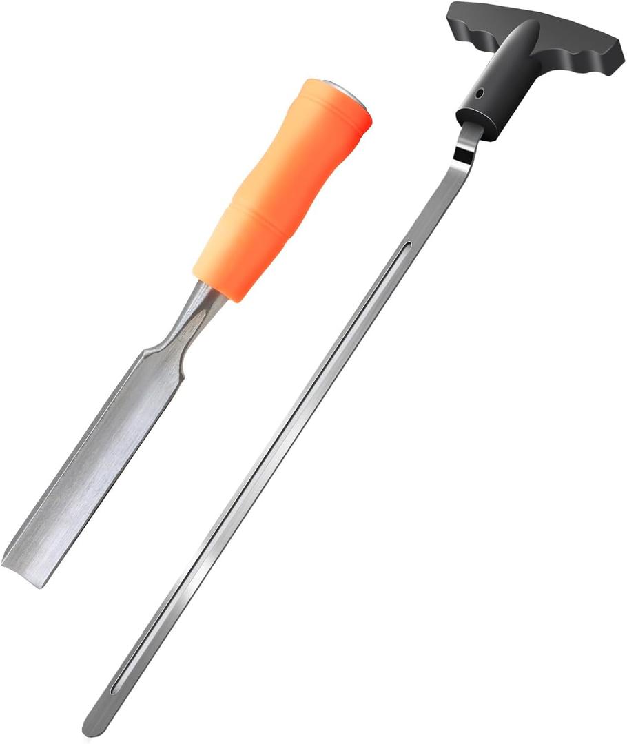 Golf Grip Removal Tool11" V-Groove Grip Remover Saver for Standard Length Swinging GripsHigh-Carbon Steel Golf Club ToolGolf Grip Kit Golf Tools Golf Grip Tool