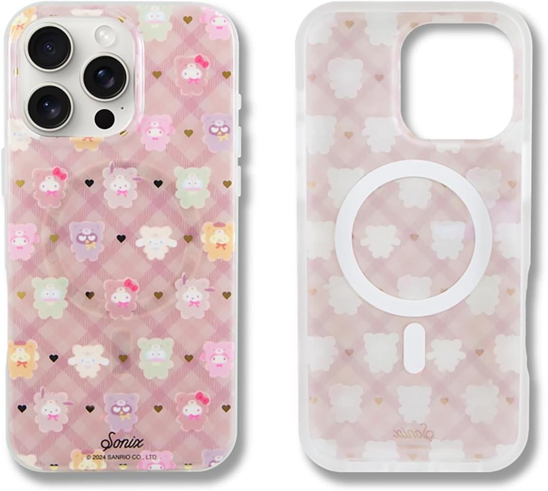 Sonix x Sanrio Case for iPhone 16 Pro Max | Compatible with MagSafe | 10ft Drop Tested | Hello Kitty and Friends Latte Bears