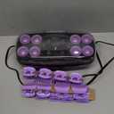 Conair Hot Rollers Hair Curlers for Long, Medium and All Hair | Heated Rollers with Roller Clips Included | 1 1/2-inch and 1 3/4 inch Rollers | 