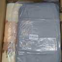 Baby Playpen 74"x50" Play Pens for Babies and Toddlers, Large Play Yards for Indoor & Outdoor with Zipper Gates, Breathable Mesh with Mat (Dark gray)