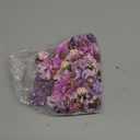 Geosar 120 Pcs Small Flowers for Crafts Spring Mini Faux Flowers Artificial Silk Fabric Floral Daisy Peony Floral Decorations DIY Wreath Accessories for Wedding Home Decor(Purple,Coquette Style)