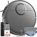 MAMNV Robot Vacuum and Mop Combo, 2 in 1 Mopping Robotic Vacuum Cleaner with Max Suction 2000Pa, Schedule, Wi-Fi/App/Remote, Self-Charging, Slim, Ideal for Pet Hair, Low-Pile Carpet, Hard Floor