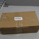 Ceramic Cat and Small Dog Bowl Set  Modern Indoor Small Size Pet Food and Water Bowls with Wood Stand  Non Slip Puppy Sized Feeding Station with Double Dishes (White)