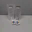 2Pack Crystal Table Lamp (Touch & Remote), 4 Modes 16 Color Changing Night Light, Rechargeable, Dimmable, RGB Rose Diamond Mood Lighting, Protable Cordless Desk Lamp for Bedroom Living Room Party