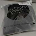 RUNNING GIRL Sports Bra for Women High Support, Molded Cup High Impact Sports Bras with Sewn in Pads Workout Running Bra (Large, Black)