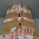 Fixwal 63.3 Inch TV Stand for 65 55 Inch TV Long Black Dresser for Bedroom, 16 Drawer Dresser with Power Outlets, Fabric Chest of Drawers for Bedroom, Entryway, Black