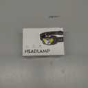 LHKNL Headlamp Flashlight, Lumen Ultra-Light Bright LED Rechargeable Headlight with White Red Light, 2-Pack Waterproof Motion Sensor Head Lamp,8 Modes for Outdoor Camping Running Hiking Fishing (Black)