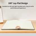 LBWCER Be Still Journal for Women, Christian Gifts for Women,200 Pages, A5 Hardcover Leather Journals for Writing, School, Travel, Business, Work, Home (Be still 46:10 Black)