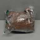 LIBERECOO Round Vinyl Fitted Tablecloth with Flannel Backing Elastic Edge Table Cover Waterproof Stain-Resistant Wipeable Tablcloths Fits 45-56" Round Tables