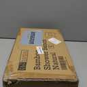 Bamboo Shower Bench Inside Shower Stool with Storage Shelf, Spa Bath Chair for Bathroom, Seat or Organizer for Living Room, Bedroom and Garden - Great for All Ages Elderly (Small, Natural) (Small 16x10x17 Inch)