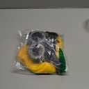 Happy Hippo Adult Costume Set, Yellow Beanie Hat, Black Gloves and Silver Goggles, Unisex