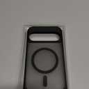 TORRAS Magnetic & Stand for Google Pixel 10 Pro XL Case, Fit for MagSafe & Pixelsnap, Military Grade Drop Protection, Slim for Pixel 10 Pro XL Phone Case with Sturdy Kickstand, Translucent Matte Black