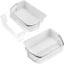 AAP73252202 AAP73252209 Refrigerator Door Bin Replacement for L-G Ken-more Elite Refrigerator 795 parts, Right Refrigerator Replacement Door Bin LFX25991ST LFX31925ST LFXC24726S - 2 PACK by Fetechmate