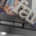 Malden International Designs 4x6 3.5x5 6-Opening Dimensional Gray Collage with Family Word Attachment Photo Wall Frame (9183-60)