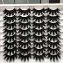 ALICROWN Dramatic Eyelashes Thick Mixed False Lashes Lightweight Handmade Soft Volume 16 Pairs Faux Mink Lashes Pack