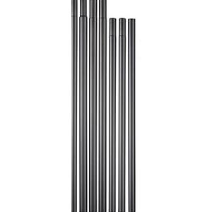 Black 300" Long Sectional Pole With Handle and Carrying Bag