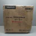 Yaheetech Ergonomic Office Chair, High Back Desk Chair with Headrest and Flip-up Armrest Lumbar Support for Home Office Meeting Room Study, Black