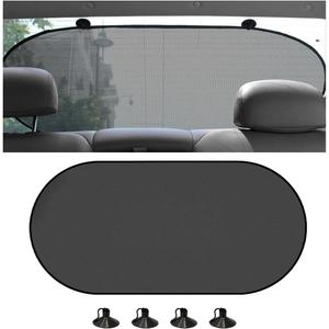 Car Window Shade, 39"20" Vehicle Rear Window Screen, Sun Shade for Car Back Window Provide Glare Shield and UV Rays Protection for Your Child, Universal Car Accessories