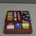 Mattel Games UNO Show em No Mercy Card Game in Storage & Travel Tin for Kids, Adults & Family Night with Extra Cards, Special Rules & Tougher Penalties