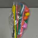 JOYIN 24 PCS Easter Egg and Spoon Race Game Set, 12 Players Carnival Egg and Spoon Relay Game for Kids & Family Activity Holiday Outdoor Yard Easter Egg Hunt Birthday Party Lawn