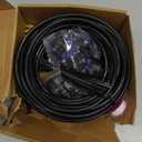 Thiswing 360 Adjustable Drip Irrigation System - 50 FT Garden Watering System with 16 Nozzles, Raised Bed Sprinkler Irrigation System, Garden Mister for Yard, Lawn, Plants, 5/16" Tubing