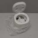 Rechargeable Ultrasonic Retainer Cleaner Machine, 45kHz Portable Dental Cleaning Pod for Dentures, Night Guards, Braces, Aligner, Toothbrush, Jewelry, 3 Cleaning Modes, 200ML Capacity, White