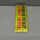 15 x Student Driver Magnet for Car - Upgraded Please Be Patient Student Driver Vehicle Bumper Magnetic Sticker, Stronger Magnetic New Student Driver Safety Warning Reflective Signs for Beginner, Set of 3