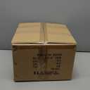 Industrial Vintage Pendant Lighting with Ribbed Glass Lamp Shade and Bronze Finish, Modern Retro Ceiling Light Hanging Lamp for Bedside Dining Table Kitchen Island (Transparent, 11.8")