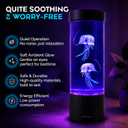 Jellyfish Lamp 16 Colors, 4 Modes LED Sensory Aquarium Night Light