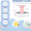 Suction Cup Hooks, Suction Cup Hooks for Shower,Removable Towel Hooks for Bathroom Window Glass Door Wall, Bath Robe Looafh Wreath Hook for Hanging