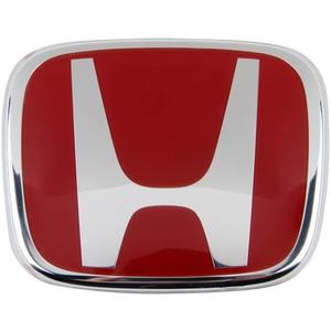Honda Genuine Red H Emblem 06-11 Civic 02-06 RSX Rear