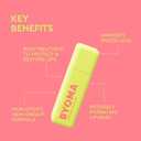 BYOMA Liptide Lip Mask - Lightweight, Overnight Mask - Peptide Lip Treatment with Peptides, Babassu Oil & AHA - Hydrating, Exfoliating Balm - 0.16 oz