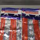 FR Metallic Stars & Stripes Fringe Banner Party Accessory (1 count) (1/Pkg)